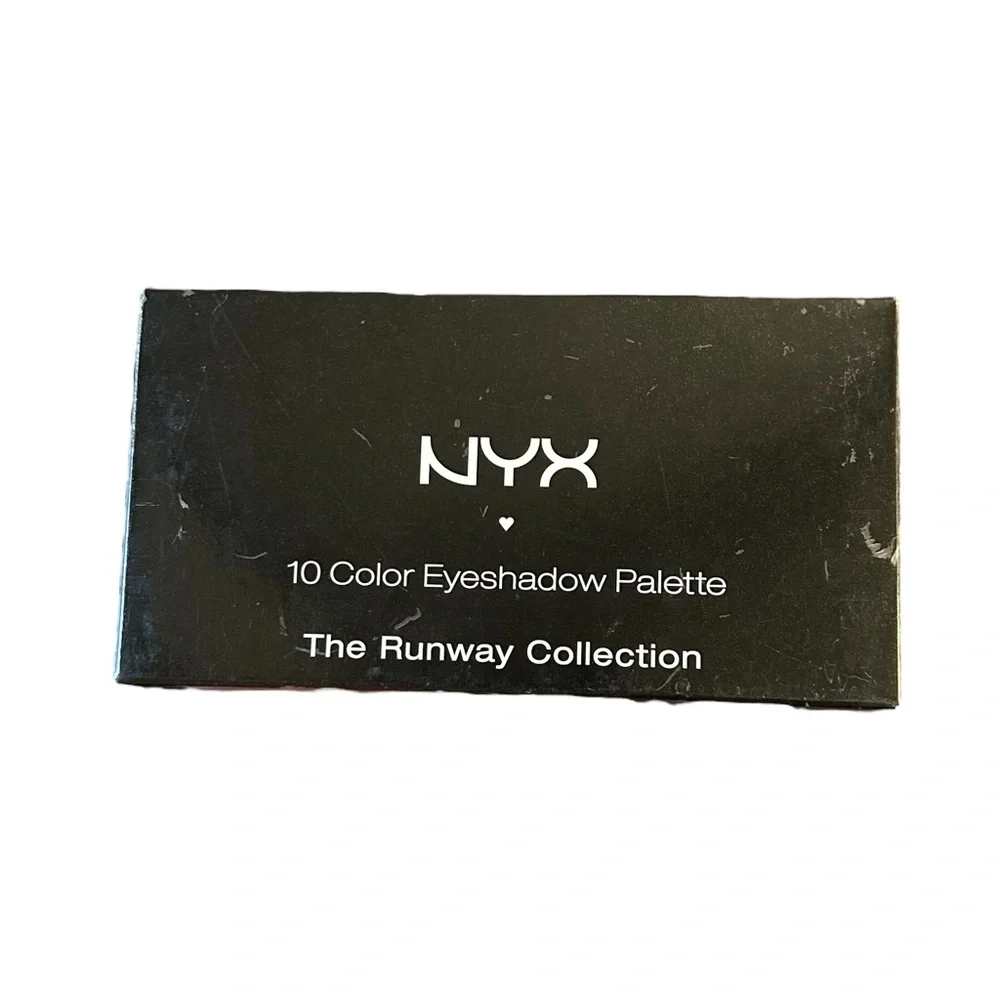 NYX Runway Collection 10 Color Eyeshadow Palette 09 Haute Model Discontinued NWT